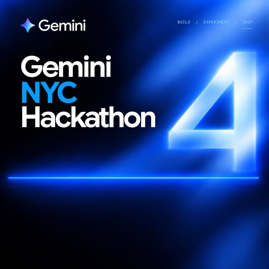 Gemini 4 NYC Hackathon – AI hackathon in New York, NY